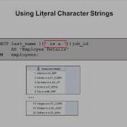 Oracle SQL Video Tutorial 5 Concatenation Operator