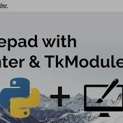 ASMR Programming Notepad Using Tkinter And TkModule A Tkinter Utility Framework Novfensec Inc
