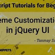 Theming Theme Roller Customizations In JQuery UI 2019