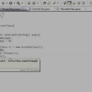 Java Programming Part 52 Java Sockets 5 Thread Runnable Interface Used For The Server