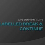 7 Labelled Break Continue Statement In Java Nested Loops ICSE Syllabus