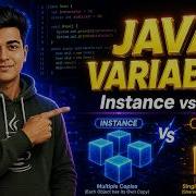 6 Переменные и типы данных Java на хинди Экземплярные и статические переменные