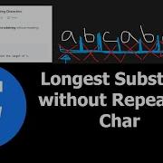 Longest Substring Without Repeating Characters Leetcode 3 Python