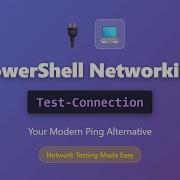 Test Connection PowerShell Ping Alternative For Network Testing PowerShell Tutorial