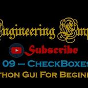 09 CheckButtons Python GUI Tkinter For Beginners