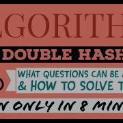 63 Double Hashing Open Addressing Collision Resolution Technique Algorithm For GATE NET PSU