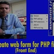 Create Web Form For Php Front End Part 3