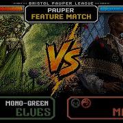 Mono Green Elves Vs Rakdos Madness MTG Paper Pauper Gameplay