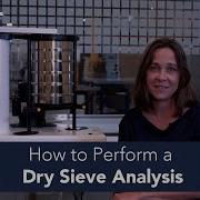 How To Perform A Dry Sieve Analysis Instructional