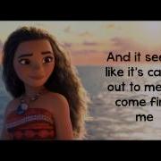Moana How Far I Ll Go Lyrics Auli I Cravalho