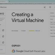 Creating A Virtual Machine Qwiklabs GSP001