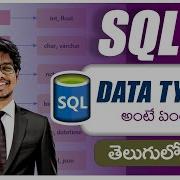 Sql Data Types In Telugu