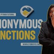 What Is Anonymous Function In Python EP 49 Anonymous Functions In Python Python Lambda Functions
