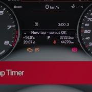 How To Activate Lap Timer On Audi Or VW With One Click Apps By OBDeleven