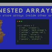 Capture Collections Of Data With Arrays Working With Nested Arrays The Modern JavaScript Bootcamp