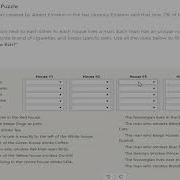 Einstein S Riddle Zebra Puzzle Walkthrough