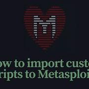 Import Custom Scripts Into Metasploit Hindi Step By Step Guide
