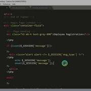 CRUD Part 7 How To Create Alert Using Sessions And Bootstrap