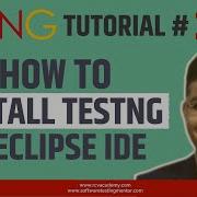 TestNG Tutorial 1 How To Install TestNG In Eclipse IDE