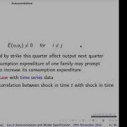 Lecture 9 Autocorrelation And Model Specification