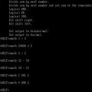 Simple Math On The FreeDOS Command Line