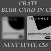 Crate Blur Effect Card In CSS And Improve Your CSS Next Level