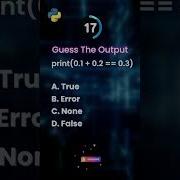 Python Shorts Python MCQs Python Programming Python Java Pythontips Pythontricks