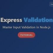 Express Js Validation Beginner S Guide To Securing Your Apps