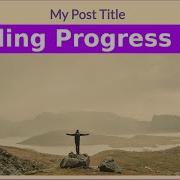 Html Css Javascript Reading Progress Bar Part 2