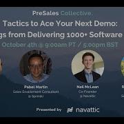 Tactics To Ace Your Next Demo Learnings From Delivering 1000 Software Demos