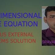 ONE DIMENTIONAL WAVE EQUATION IN TELUGU