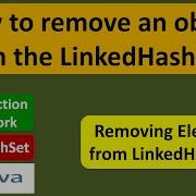 How To Remove An Object From The LinkedHashSet LinkedHashSet Remove Object