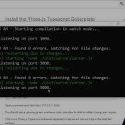 Threejs TypeScript Install Boilerplate
