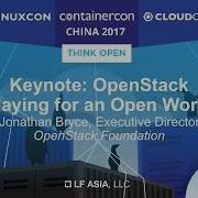 Keynote OpenStack Playing For An Open World Jonathan Bryce OpenStack Foundation
