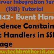 SSIS Tutorial Part 142 Precedence Constaints Vs Event Handlers In SSIS Package