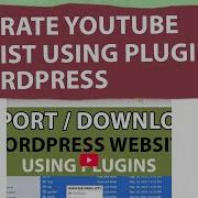 How To Embed Youtube Video Playlist Via Shortcode In WordPress