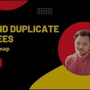 652 Find Duplicate Subtrees Using Hashmap Binary Trees Data Structure Vishal Rajput