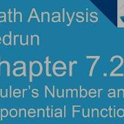 Chapter 7 2 3 Euler S Number And Exponential Functions CodingBytes IB Math Analysis Speedrun