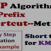 Kmp Algorithm Prefix Function Shortcut Method Kmp Algorithm In Daa
