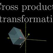 Cross Products In The Light Of Linear Transformations Chapter 11 Essence Of Linear Algebra