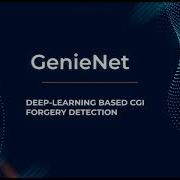 GenieNet CGI Forgery Detection CNN PyTorch