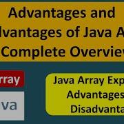 What Are The Advantages And Disadvantages Of Java Array Java Tutorial