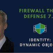 Выпуск Cisco Secure Firewall 7 0 Идентификация Динамические объекты