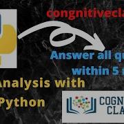 How To Clear CognitiveClass Data Analysis Using Python Exam Complete Answer Of All Question