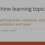Lecture 12 Data Splitting And Cross Validation Techniques