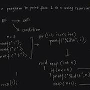 Print From 1 To N Recursion