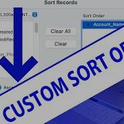 Custom Sort Orders In FileMaker