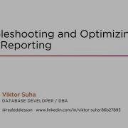 SSRS Skills Troubleshooting And Optimizing SSRS Reporting Course Preview