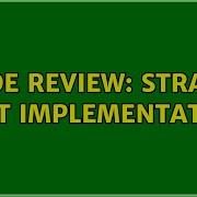 Code Review Strand Sort Implementation