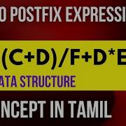 Infix To Postfix Expression Conversion Data Structure Concept For TamilPridetech
